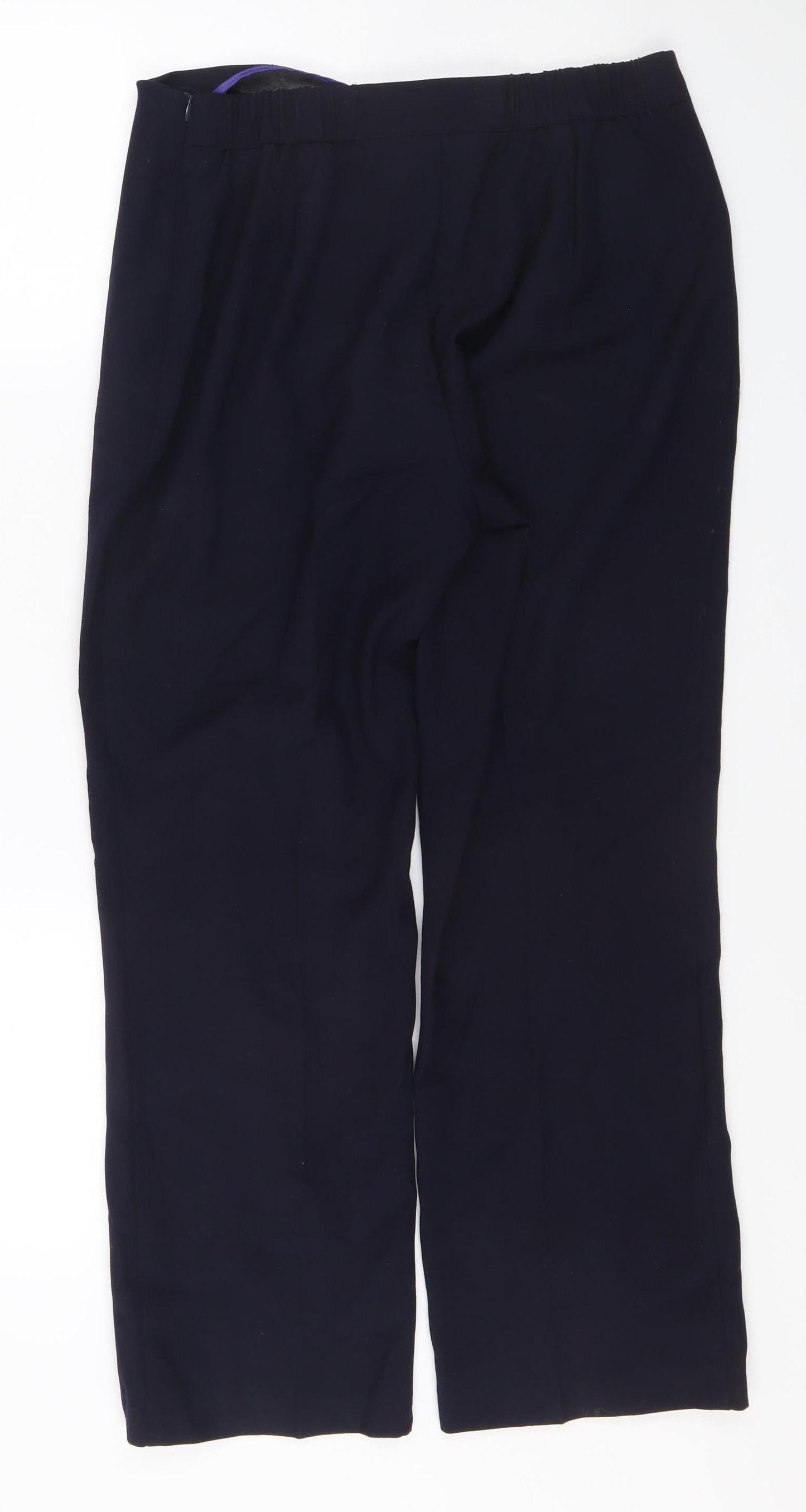 Marks and Spencer Women's Black Trousers, Size 12