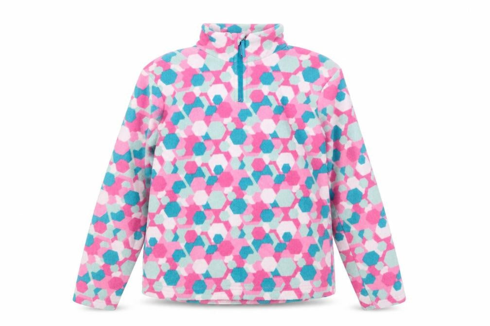 Mountain Warehouse Girls Geometric Fleece Sweatshirt