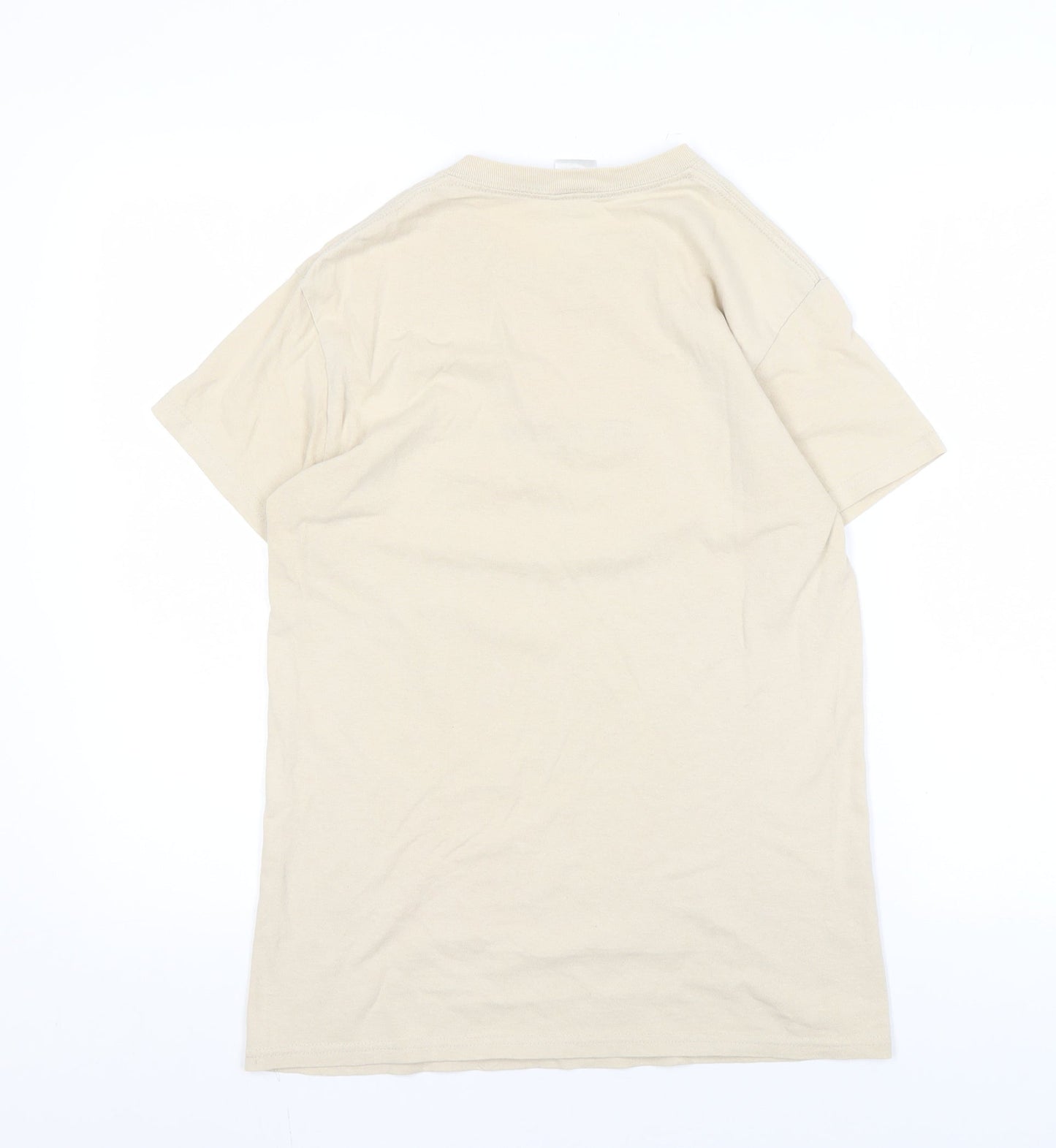 Goose And Gander Beige T-Shirt, Size S, Unisex Casual