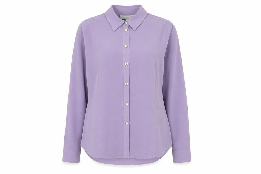 Autonomy Women's Purple Button-Up Shirt Size 12