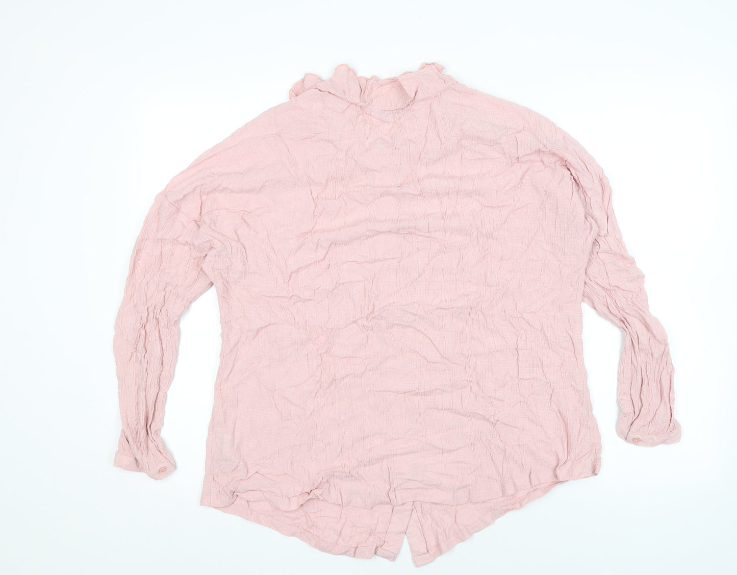 Next Women's Pink Long Sleeve Blouse Size 18