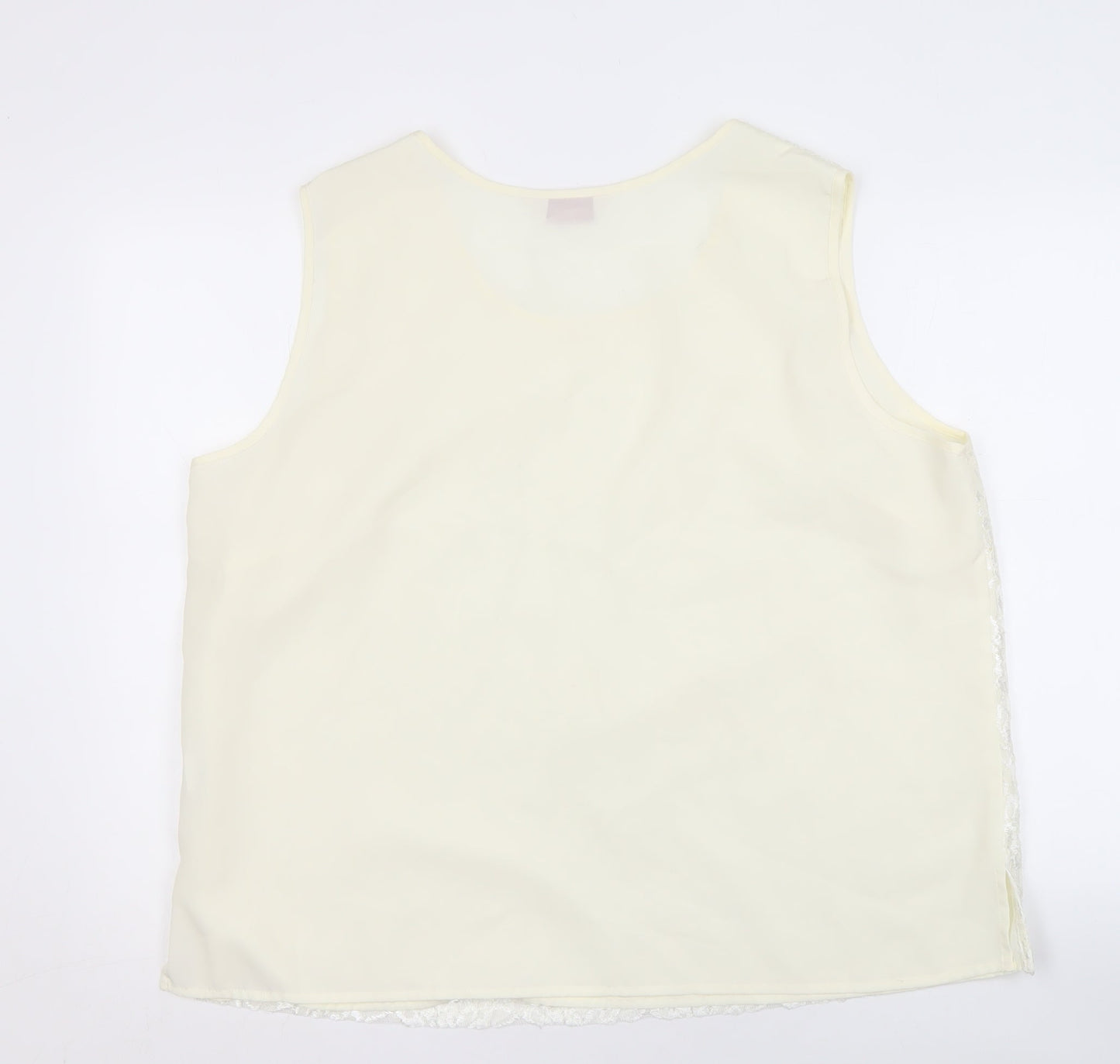 Kaleidoscope Women's Ivory Lace Tank Top
