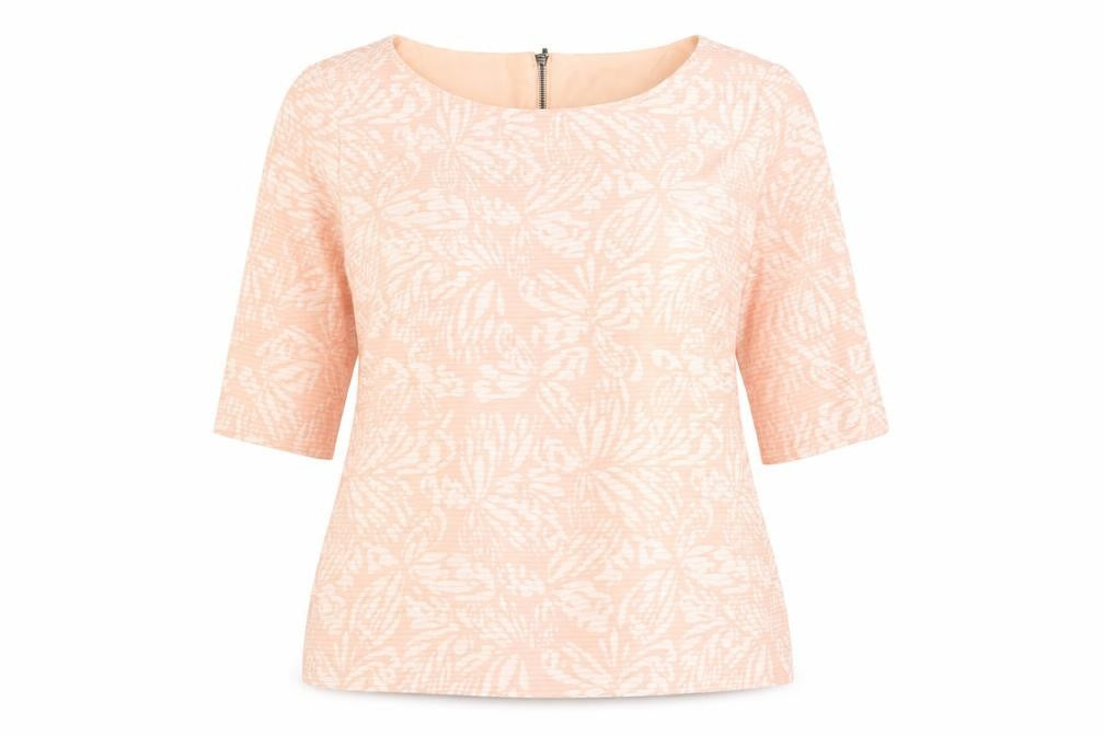 Principles by Ben de Lisi Floral Blouse for Women in Beige Size 14
