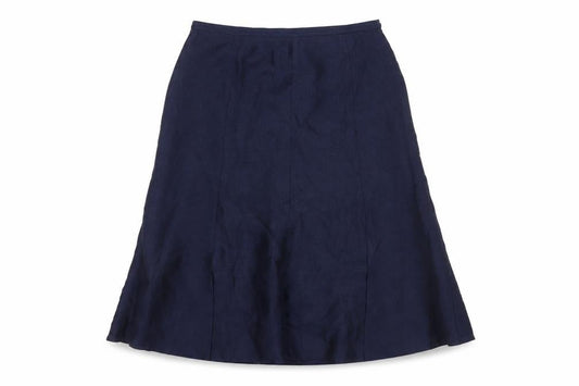 Jacques Vert Women's Blue A-Line Long Skirt Size 14