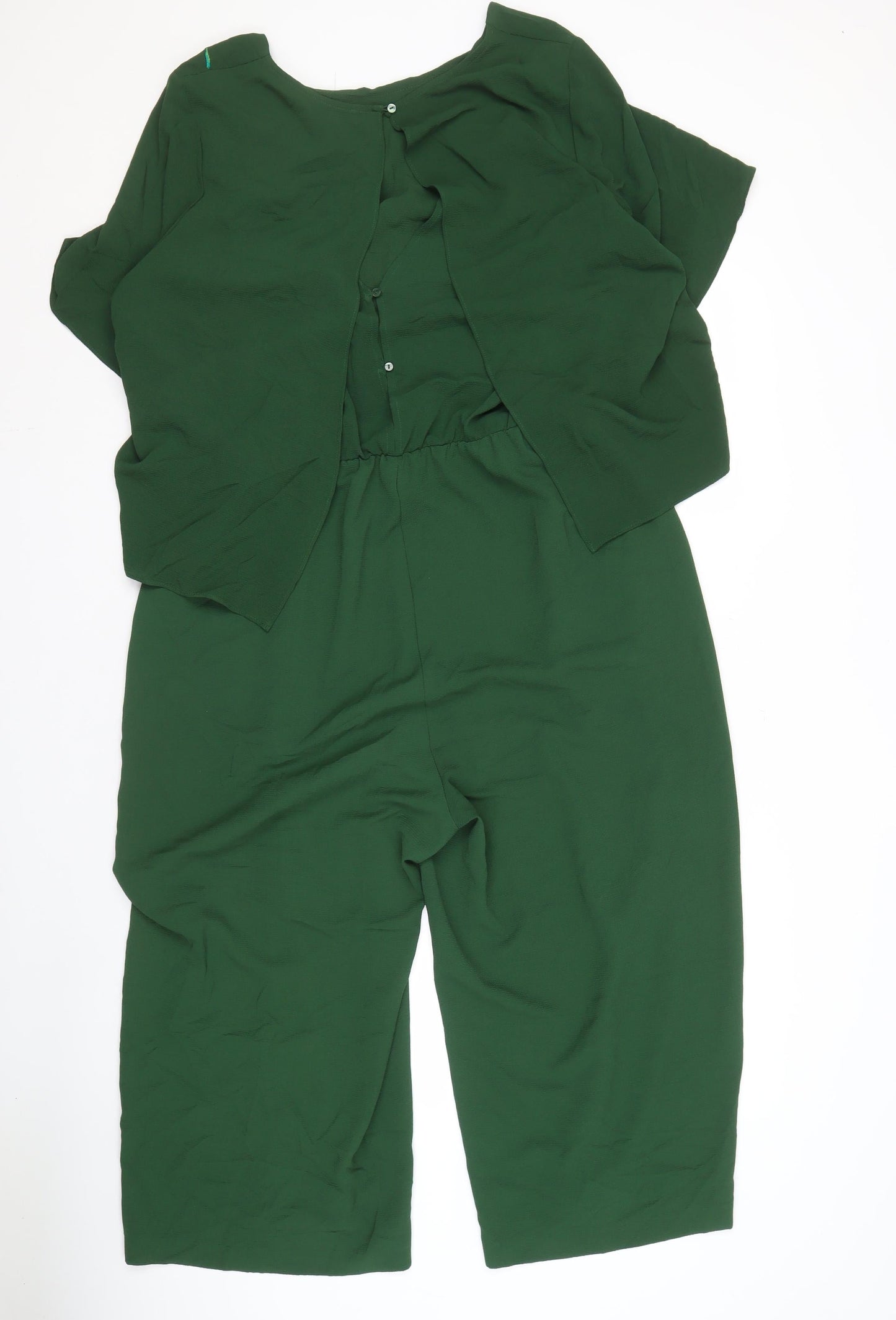 RJR John Rocha Green Floral Women’s Jumpsuit Size 18