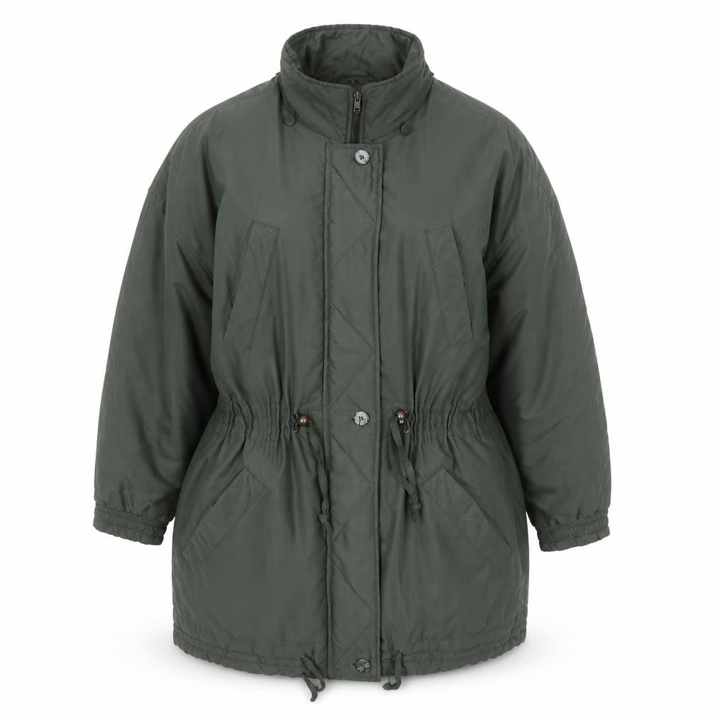 Etam Women's Green Parka Coat Size 14