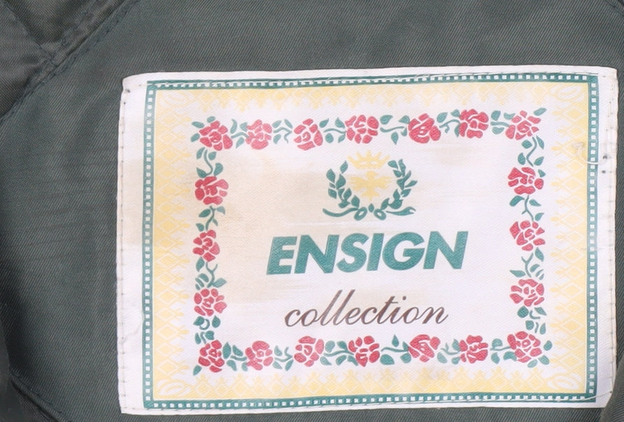 Etam Women's Green Parka Coat Size 14