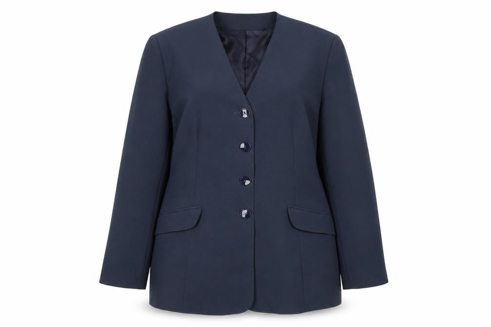 Alexara Women's Blue Blazer, Size 14, Workwear