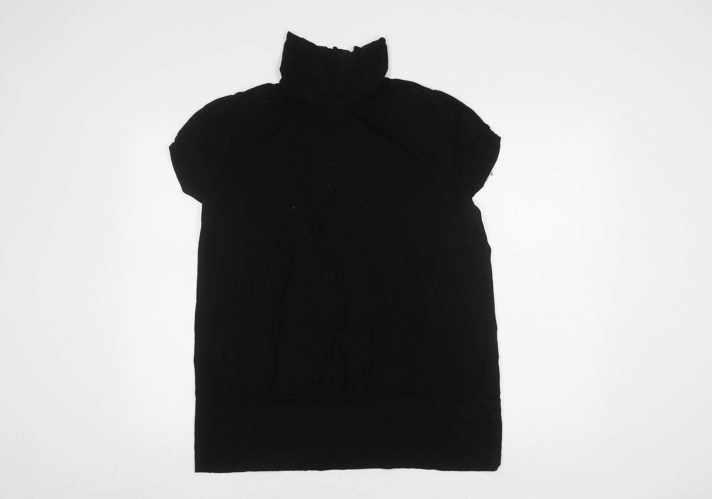 Dorothy Perkins Women's Black Cowl Neck Top Size 20