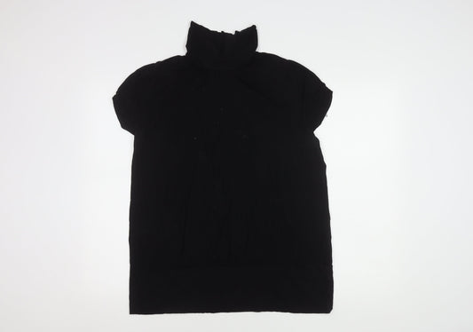 Dorothy Perkins Women's Black Cowl Neck Top Size 20