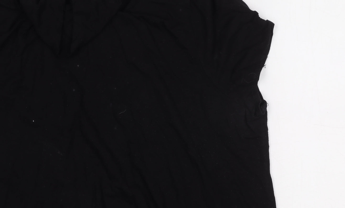 Dorothy Perkins Women's Black Cowl Neck Top Size 20