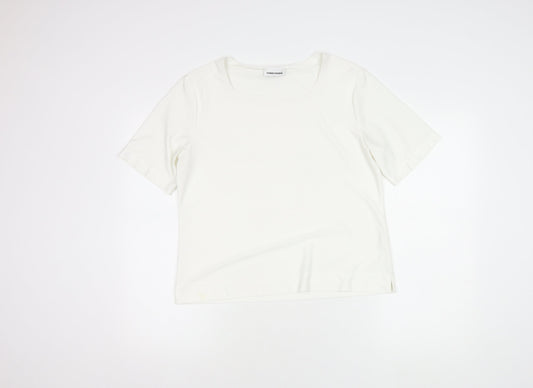 Gerry Weber Women's White Polyester Top UK 12