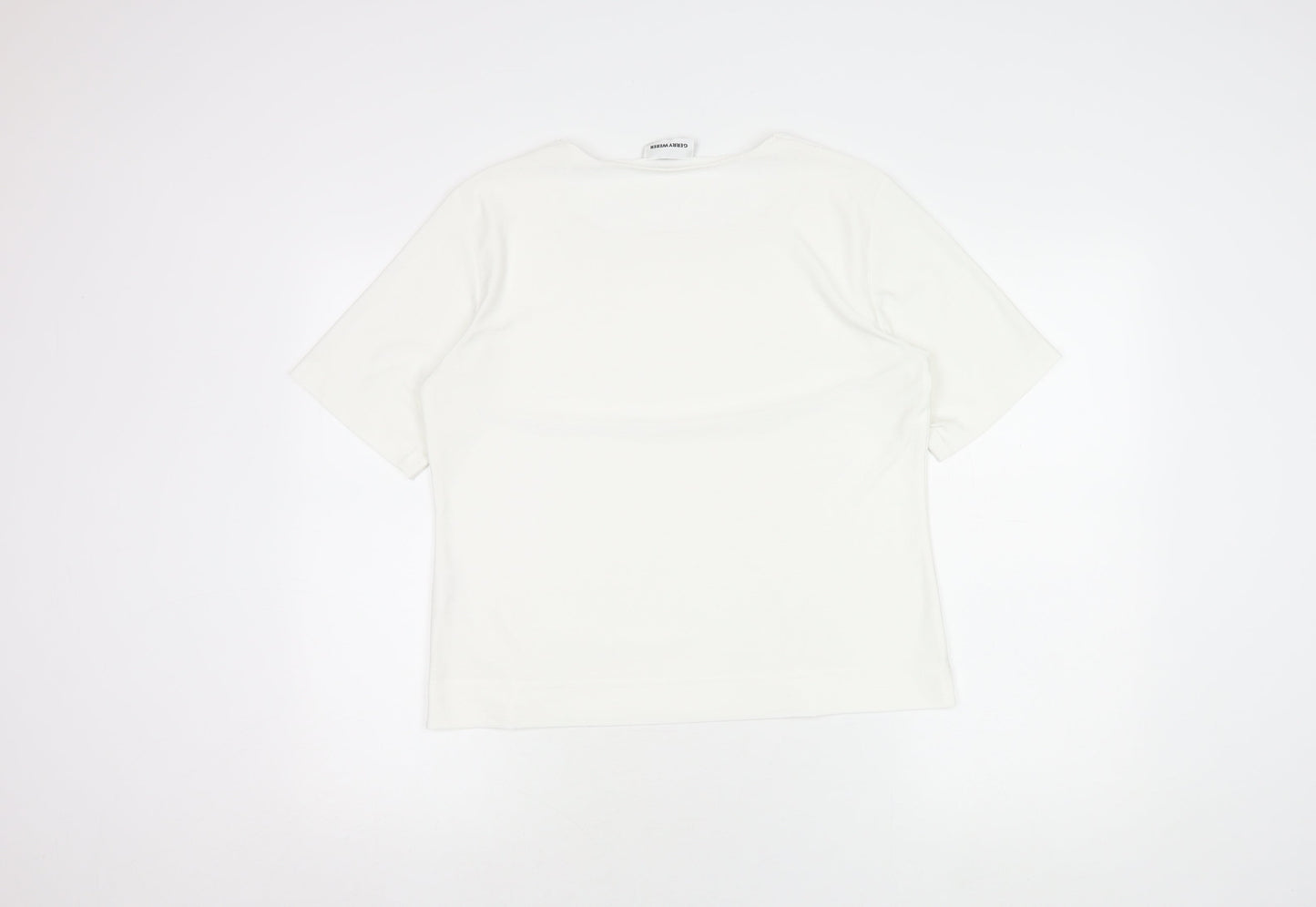 Gerry Weber Women's White Polyester Top UK 12