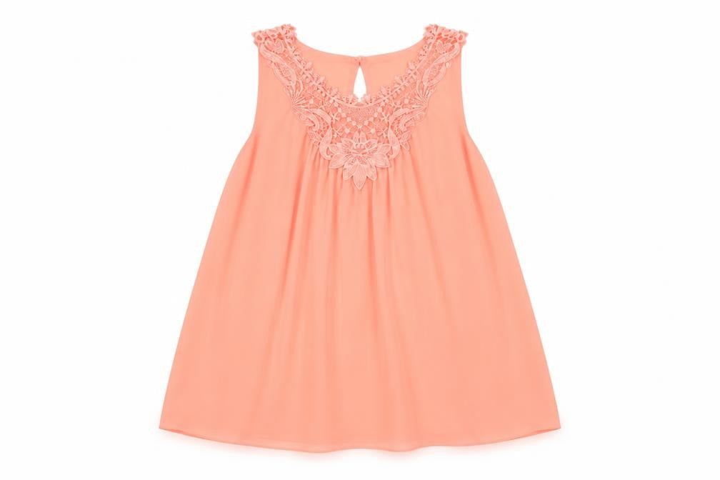Quiz Women's Pink Lace Blouse, Size 16, Sleeveless