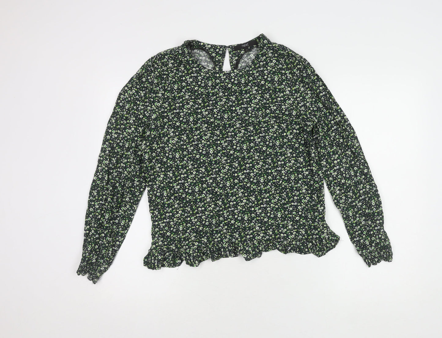 Next Women's Multicoloured Floral Top, Size 14