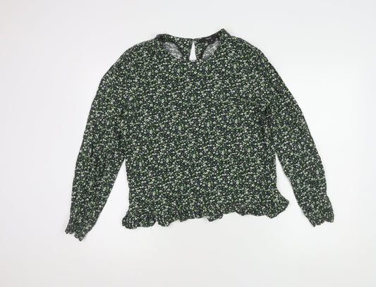 Next Women's Multicoloured Floral Top, Size 14
