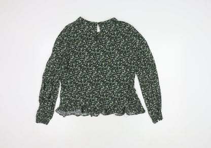 Next Women's Multicoloured Floral Top, Size 14
