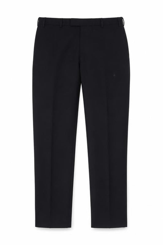 Marks & Spencer Men's Black Regular Fit Trousers