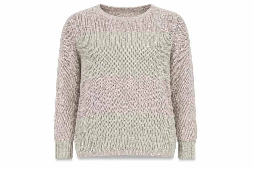 Marks & Spencer Women's Beige Knit Pullover Jumper UK 14