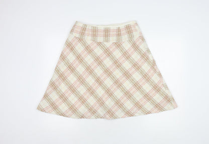 Zara Women's Multicoloured A-Line Skirt, Size 12