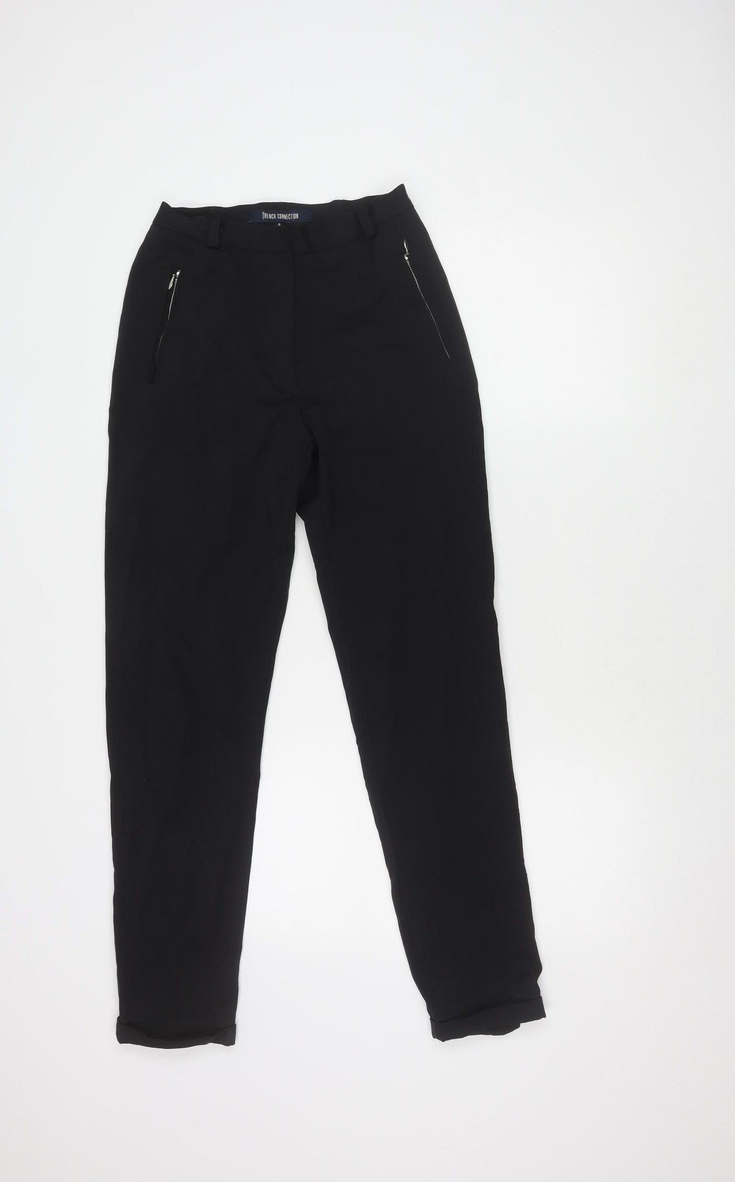 French Connection Women's Black Ankle Trousers Size 8