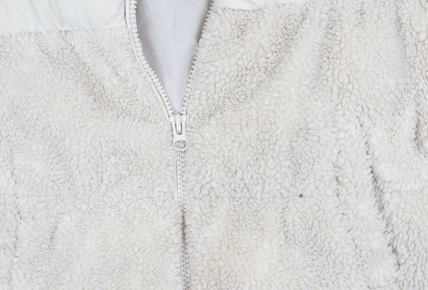 H&M Women's Beige 2XS Cropped Puffer Jacket