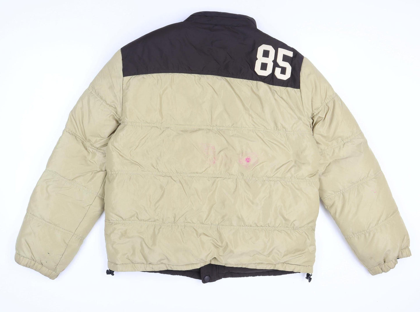 Tommy Hilfiger Reversible Men’s Beige XL Puffer Jacket