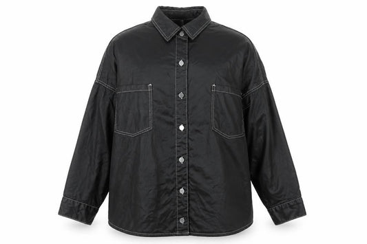 PRETTYLITTLETHING Women's Black Size 8 Casual Jacket