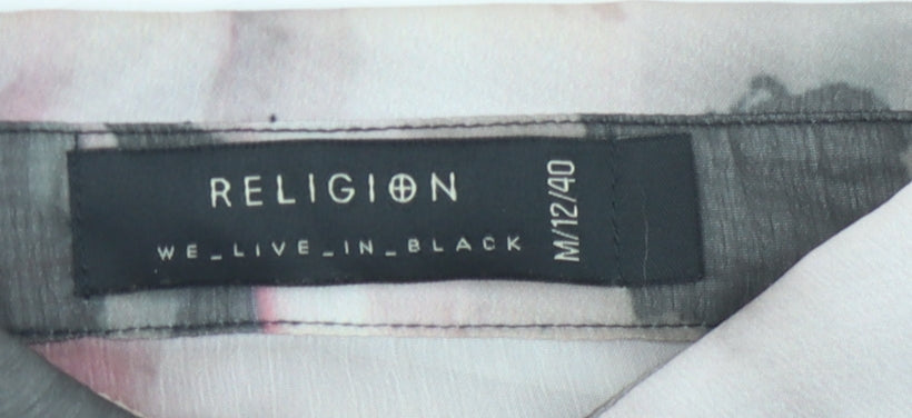Religion Women's Multicoloured Tunic Blouse Size 12