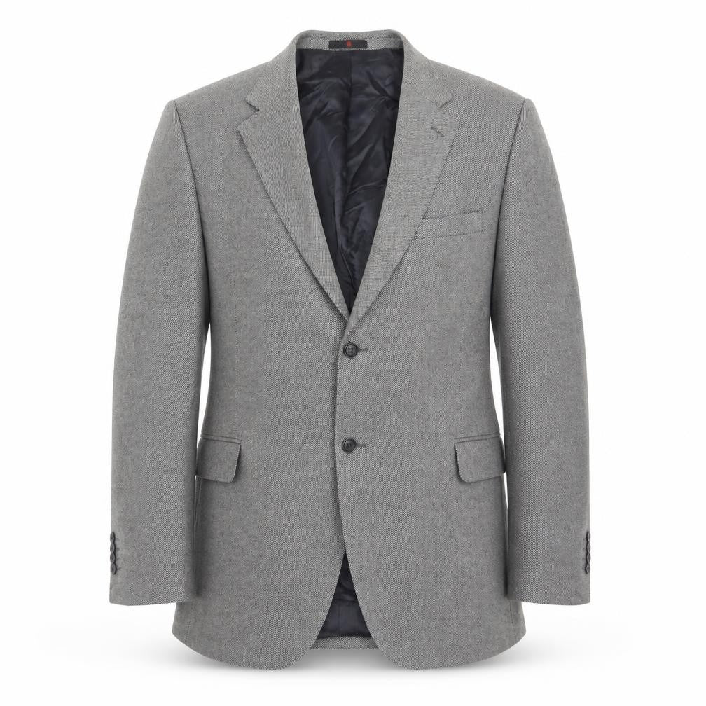 Enrico Silvanni Grey Wool Blazer UK 50R Men's Jacket
