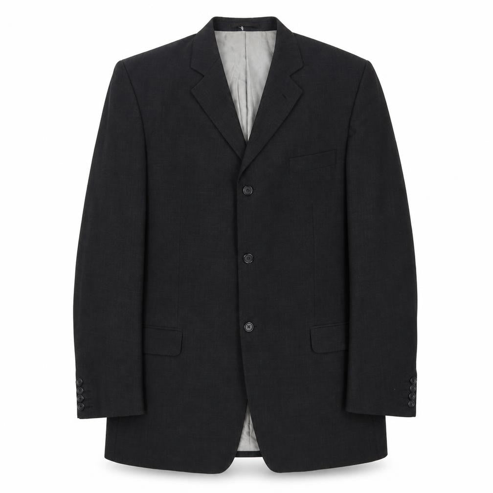 Kartel Men's Black Blazer Jacket Formal 44XL
