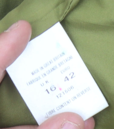 Eastex Women's Green Blazer, Size 16, Vintage Style