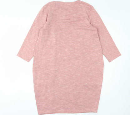 Back view of Roman Women's Pink Dress, size 10, with Pockets