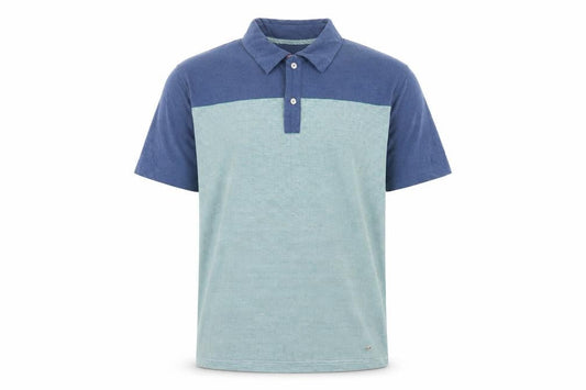 Hugo Boss Men's Blue Striped Polo Shirt XL