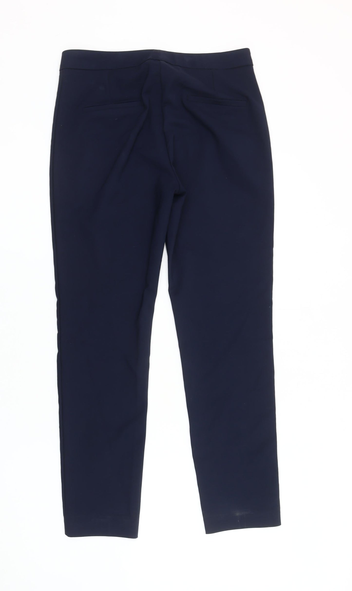 MNG Women's Blue Trousers UK 8 Classic Style