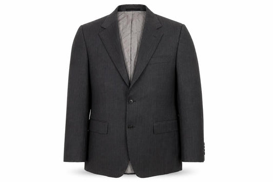 Hugo Boss Grey Wool Blazer Jacket Men's Size 46