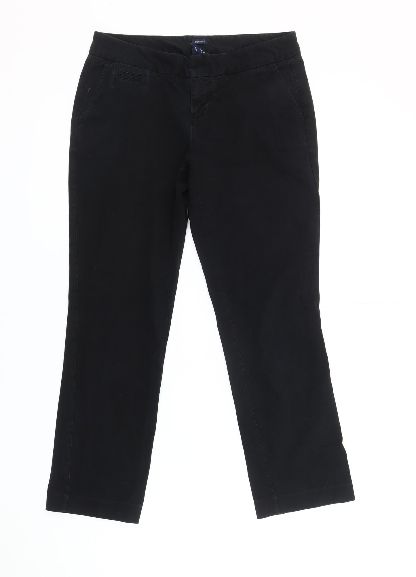 Gap Women’s Black Cotton Trousers Size 6