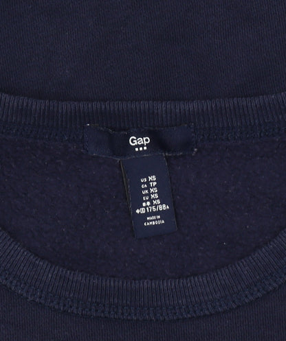 Gap Men's Blue XS Pullover Sweatshirt with Logo