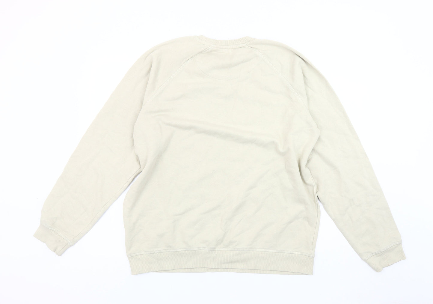 Only & Sons Men's Beige L Pullover Sweatshirt