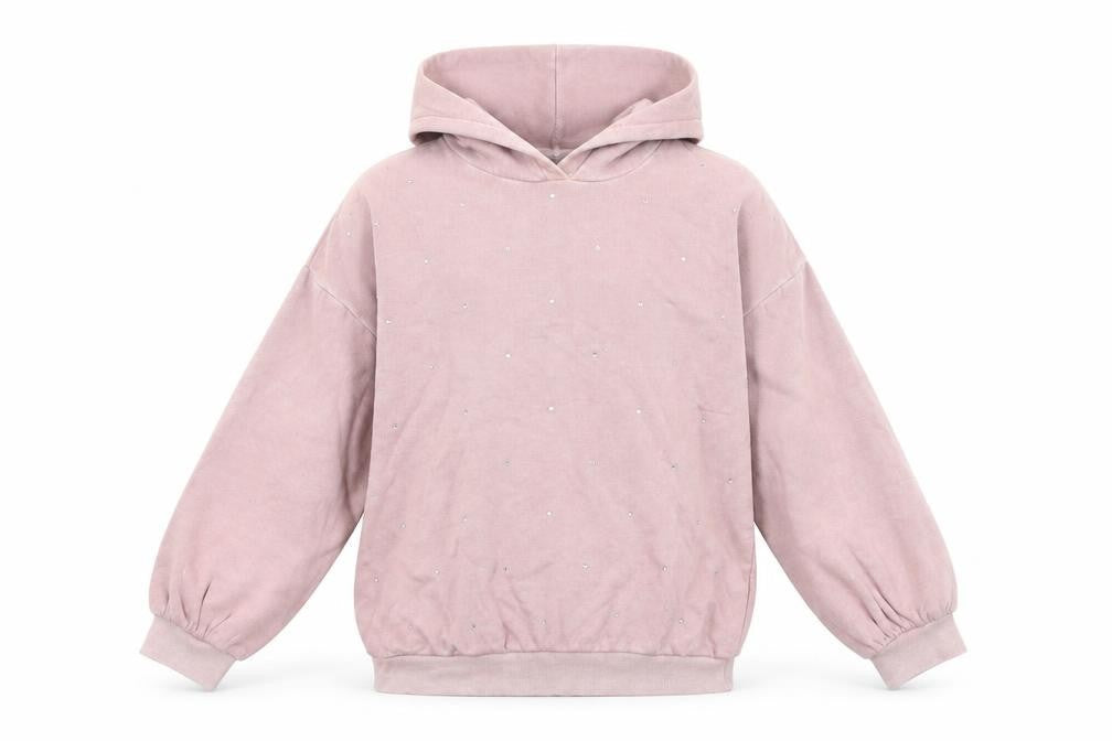 Marks & Spencer Girls Pink Hoodie 12-13 Years Stylish Pullover