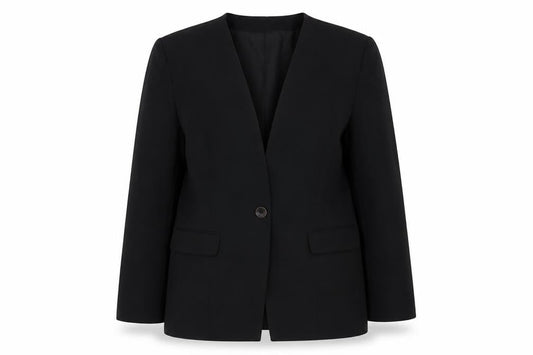 Bianca Women's Black Blazer Size 14 One-Button