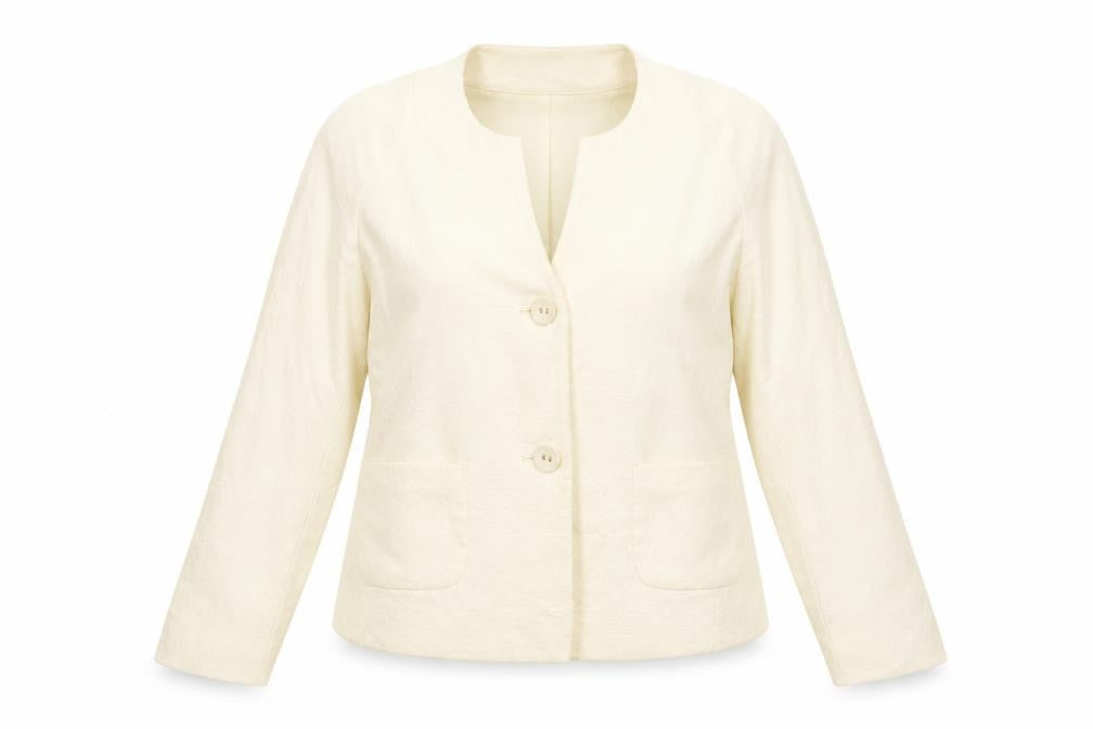 Bonmarché Women's Ivory Blazer, Size 20