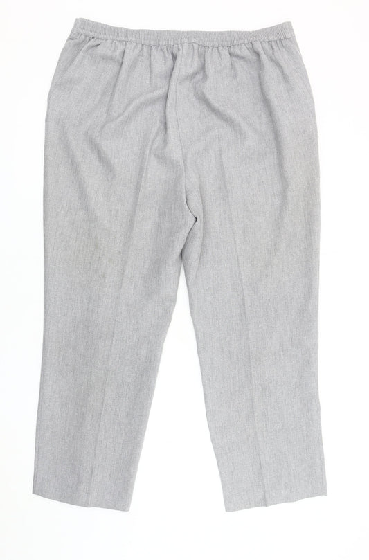 Honor Millburn Women's Grey Regular Trousers