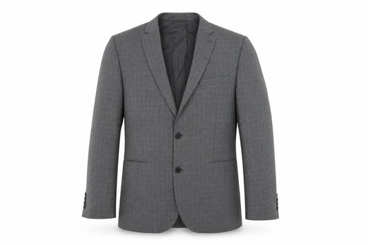 Next Men's Grey Blazer, 42 Regular, Business Casual Style