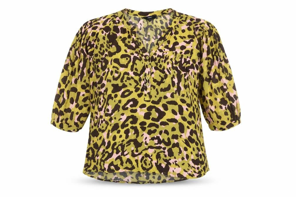 Next Women's Multicoloured Animal Print Top Size 14