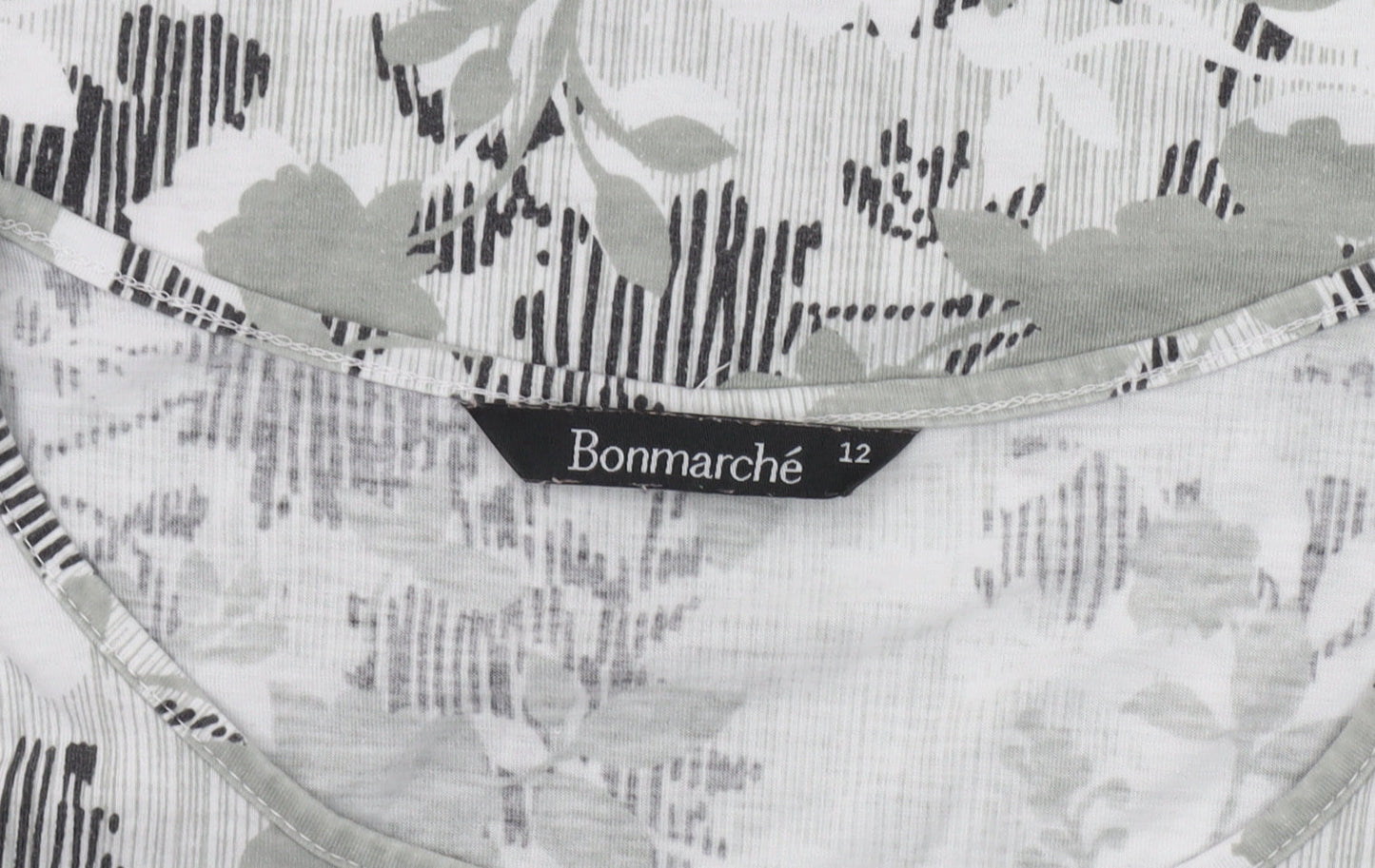 Bonmarché Women’s Multicoloured Floral T-Shirt Size 12