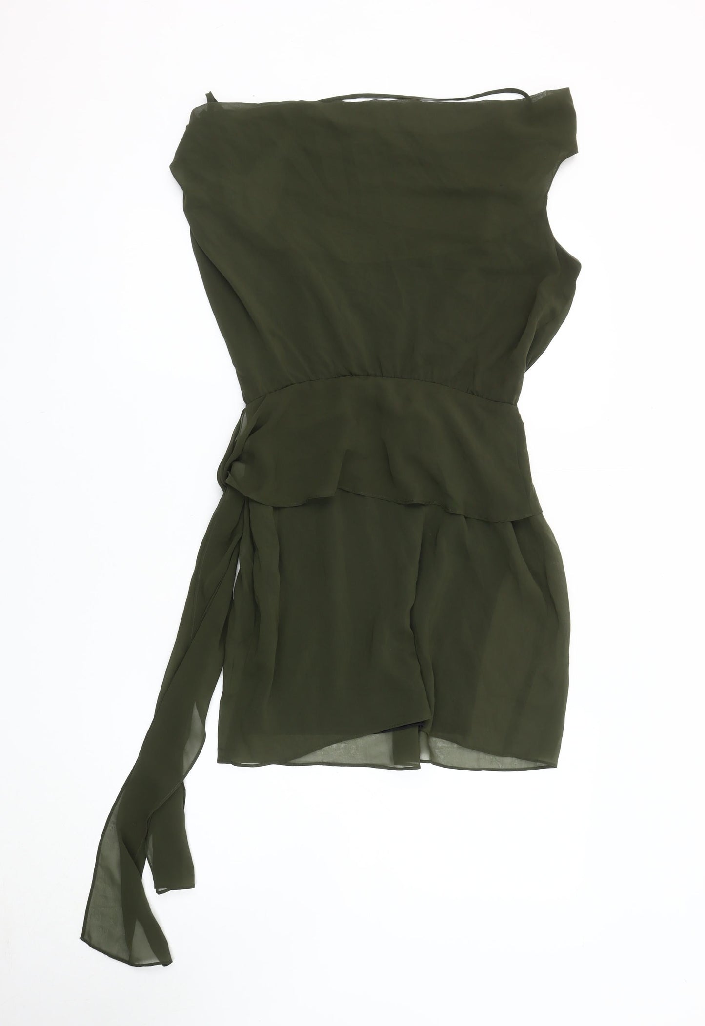 ASOS Women's Green Shift Dress, Size 10 - Chic & Versatile