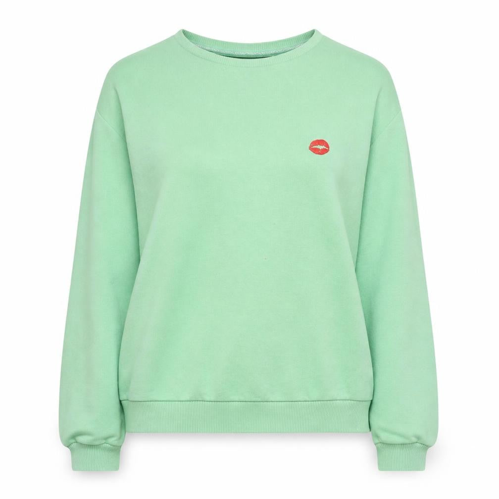 Saint Tropez Women's Green Sweatshirt, Medium, Casual