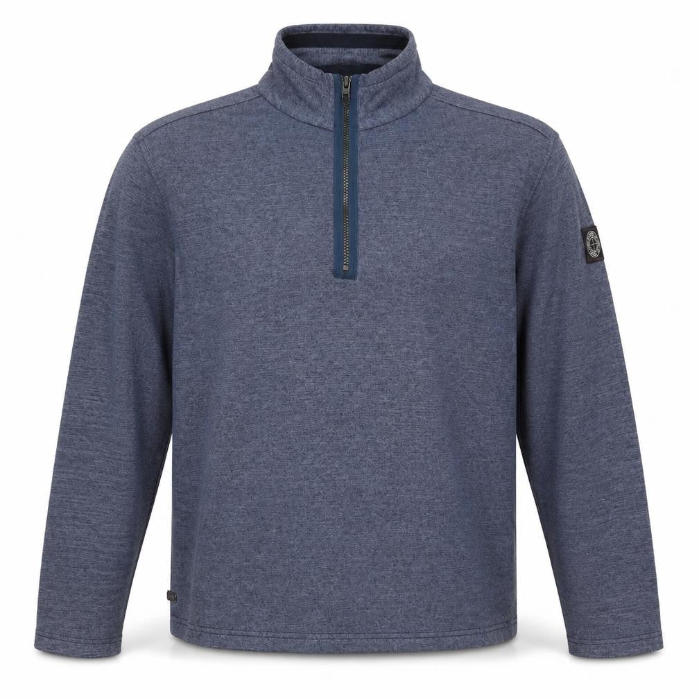 Regatta Men's Blue 1/4 Zip Sweatshirt 2XL