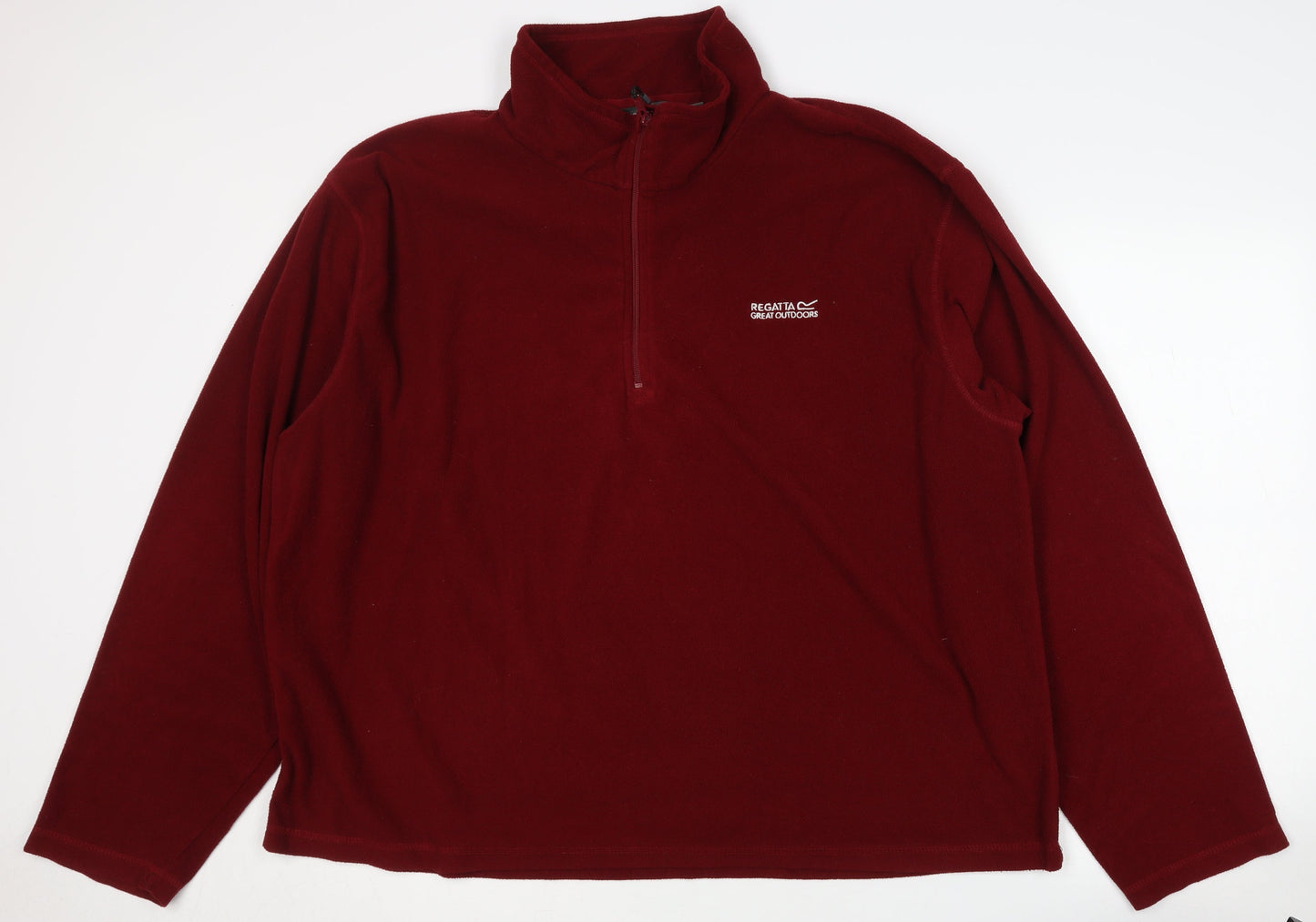 Regatta Men's Red 3XL Fleece 1/4 Zip Sweatshirt